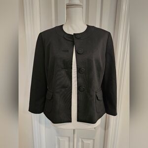 LOFT Black Women's Blazer Size 12